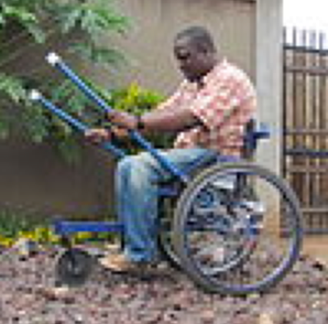 man in wheel chair